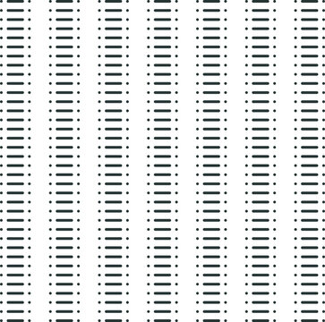 A texture in the form of vertical columns consisting of rows of dots and short parallel lines.