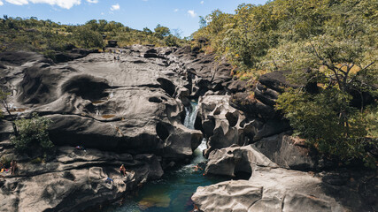 Imagens áereas do Vale da Lua na Chapada dos Veadeiros - Goiás - Brasil