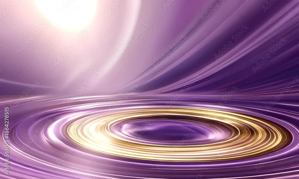 Poster vibrant abstract light patterns create mesmerizing pathways through space