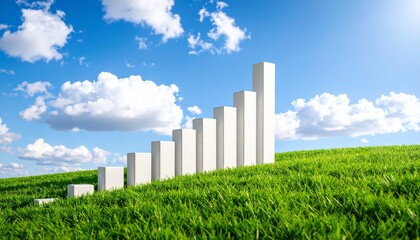 Business Growth Chart on Meadow