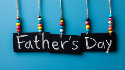 Father’s Day DIY craft project, fun handmade gift concept
