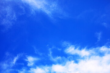 コピースペースのある青空