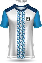 Soccer Football jersey template sport t shirt design