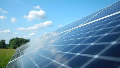 solar panels on a roof