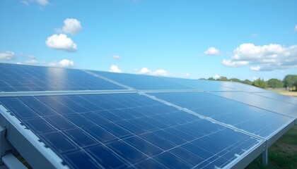 solar panels on a roof