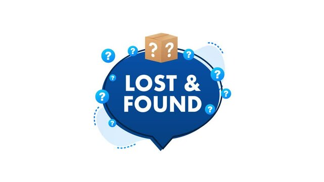 Lost and found office managing lost items helping customers