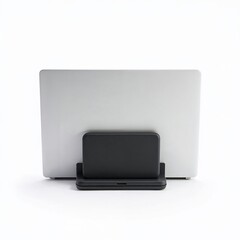 Foldable laptop stand with portable power bank