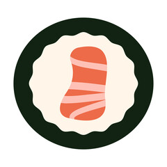 Salmon sushi	