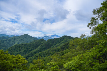 厄王山から見た富士山