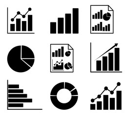 set of business icons