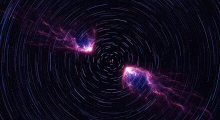 Abstract cosmic spiral vortex