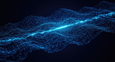 Abstract Digital Wave