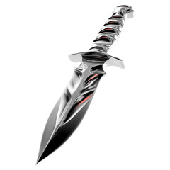 Tactical dagger with classic model concept. A sharp, sleek dagger showcasing intricate design and craftsmanship.