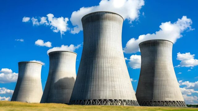 Cooling Towers: Energy Production Structures under Sky