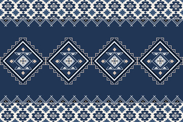 set of seamless patterns, ethnic pattern, tribal textile, traditional fabric, Southeast Asian pattern, Thai fabric, Isan style, native design, woven pattern, geometric textile, bohemian design, indigo