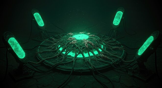Alien Machine, Glowing Core