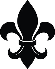 Fleur de lis vector, Fleur de lis silhouette icons set of floral elements.  © Smart Craft SVG