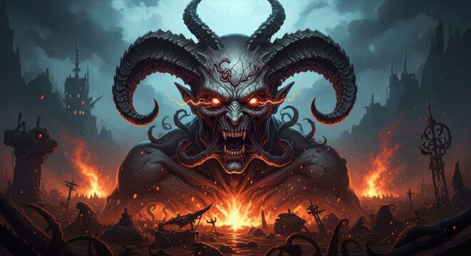 The Grand Demon Lord of Eternal Fire and Shadow Ascends to Power - Powered by Adobe