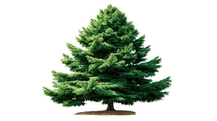 Evergreen Tree: Majestic evergreen tree, a symbol of resilience and natural beauty, standing tall against the backdrop of the sky.
