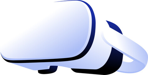 Immersive Marketing Virtual Reality Visual Experience Display Technology clipart