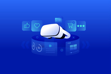 Immersive Marketing Virtual Reality Visual Experience Display Technology