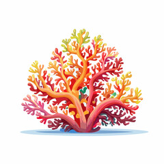 Vibrant Underwater Coral Reef
