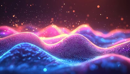 The interplay of colors creates a mesmerizing visual experience.