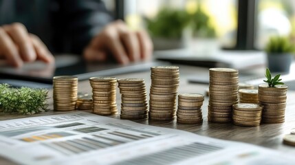 Financial planning for entrepreneurs infographics presenting cash flow management budgeting tax planning investment strategies business vs personal finance visuals