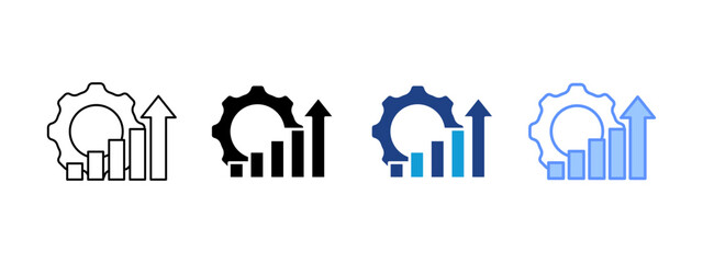 Productivity Multipel Icon Set.