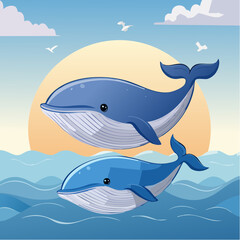 Naklejka premium Sea Creature