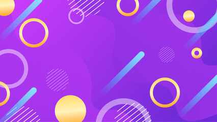 Purple abstract background with circles, lines, and dots. Suitable for backgrounds, digital art, graphic design, prints, and web design projects.