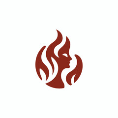 Fire god logo