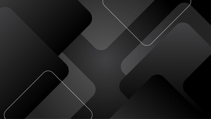 Abstract dark gray and black geometric design suitable for modern backgrounds, digital artwork, corporate presentations, and tech related projects.