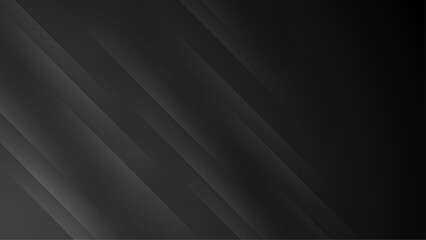 Dark gray diagonal lines on a black background create a modern and sleek design suitable for backgrounds and abstract concepts.