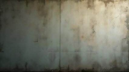 Fototapeta premium Grungy Weathered Wall Texture with Uneven Surface and Muted Green Beige Tones