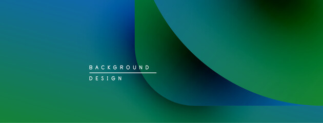 Abstract gradient background. Blue, green hues blend smoothly. Minimalist design features text background design. Modern aesthetic.