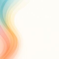 カラフルなウェーブの背景素材/abstract colorful background