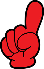 hand motion for showcard label 