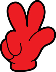 hand motion for showcard label 