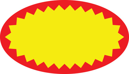 showcard label for shop