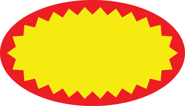 showcard label for shop