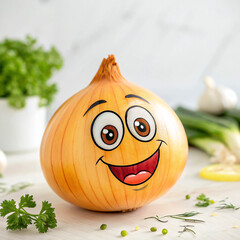 onions and garlic on wooden board