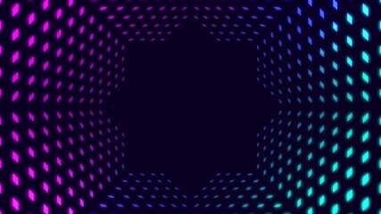 geometric glowing motion seamles looping backround - Powered by Adobe