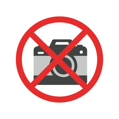 No camera sign, photography prohibited, restricted area, no recording, privacy warning symbol