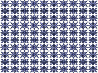Fototapeta premium Rows of abstract illustration patterns