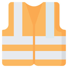 Vest Icon, Flat style icon vector illustration, Suitable for website, mobile app, print, presentation, infographic and any other project.