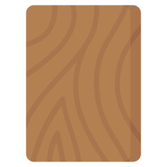 Wood Icon, Flat style icon vector illustration, Suitable for website, mobile app, print, presentation, infographic and any other project.
