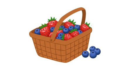 basket with berries