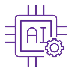 Artificial Intelligence Outline Icon