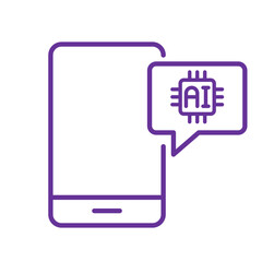 Artificial Intelligence Outline Icon